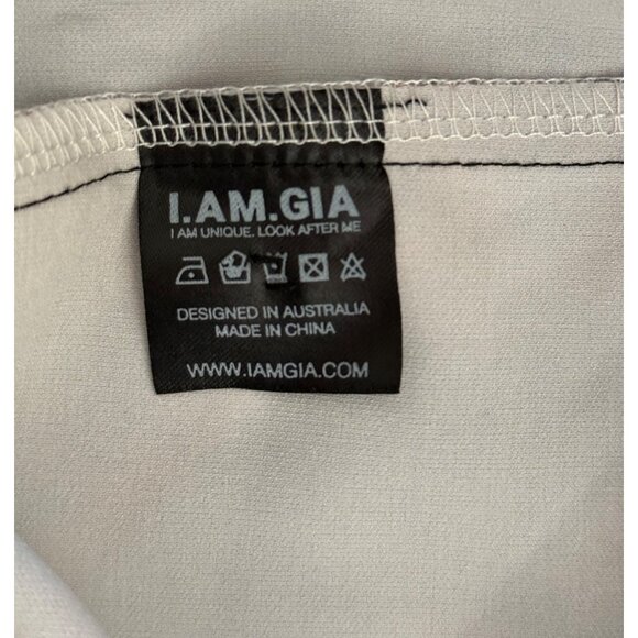 I.AM GIA Butterfly Paisley Flare Leg Stretch Pants - Picture 8 of 9